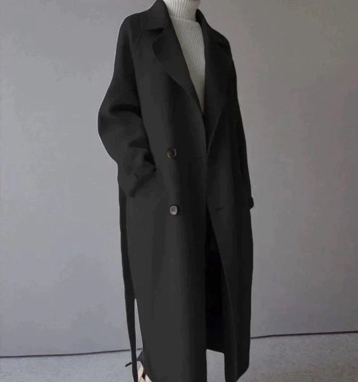 Sarah™ - Longline Wool Coat