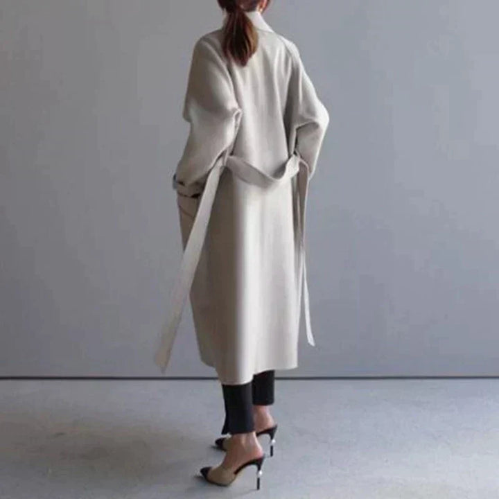 Sarah - Long Wool Coat