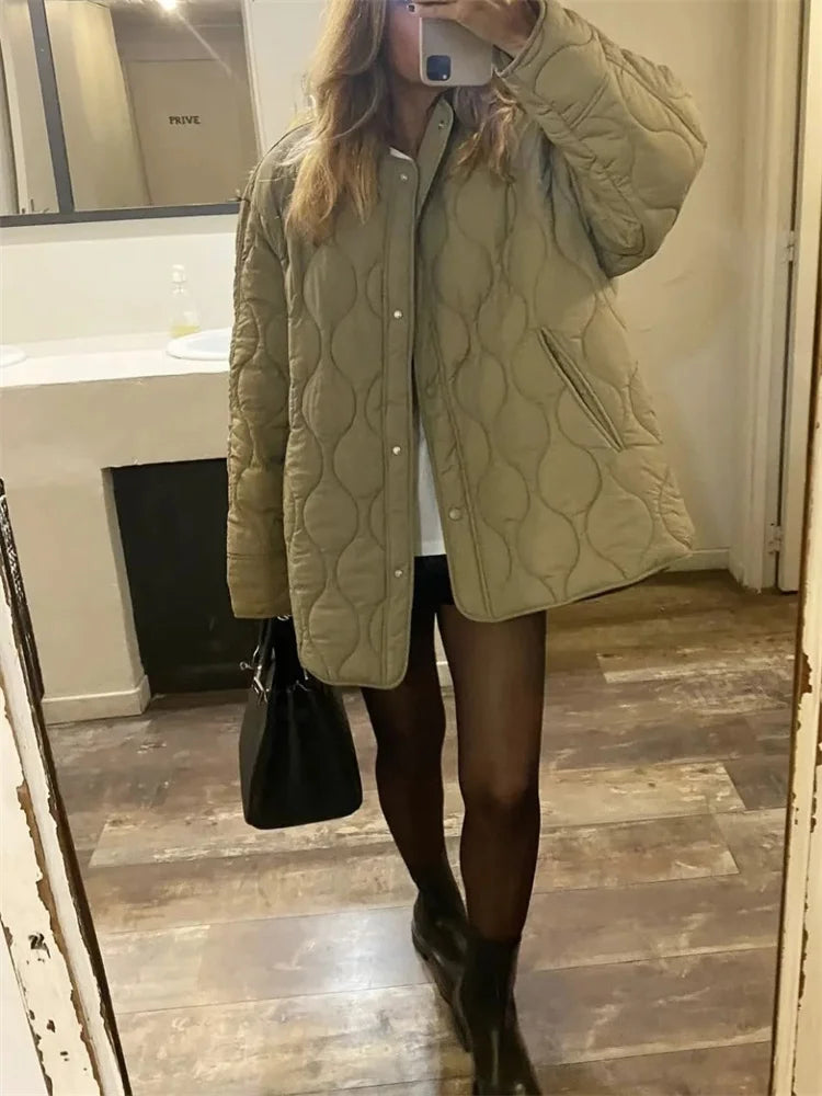 CAROLA | Casual Loose Winter Jacket for Women