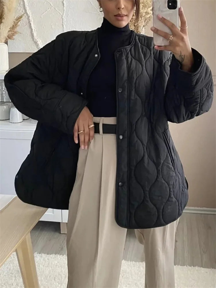CAROLA | Casual Loose Winter Jacket for Women