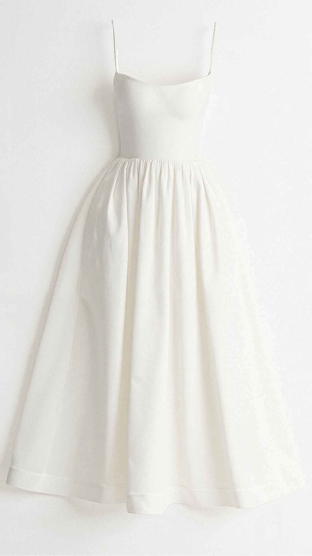 Women’s Satin Midi Evening Dress – Luxurious Flowing Charmeuse Crepe Georgette Spaghetti Strap Dress
