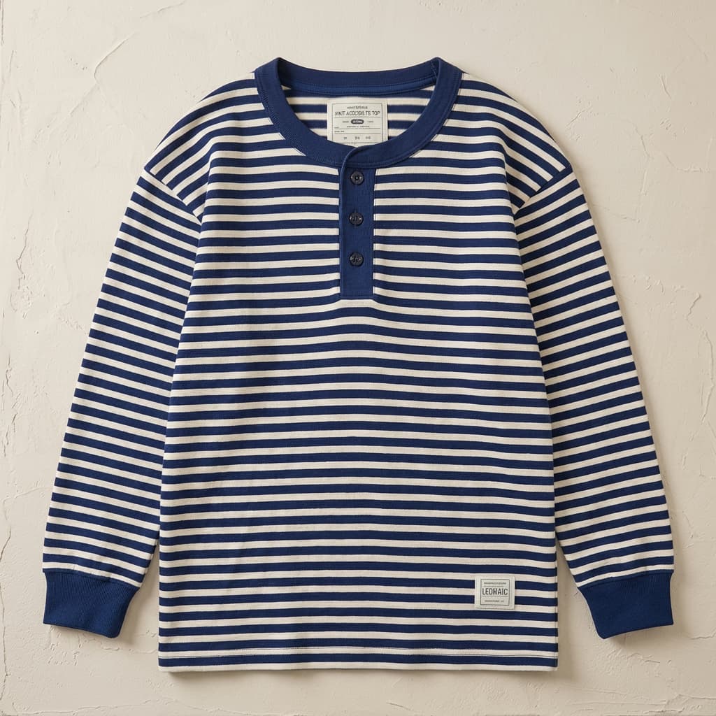 Maritime Cotton Long-Sleeve Shirt