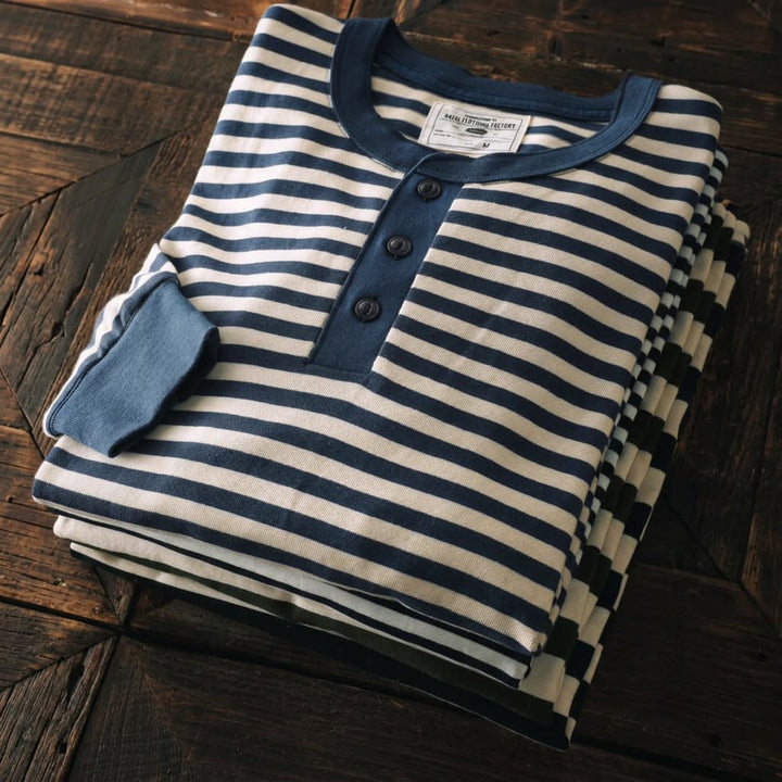 Maritime Cotton Long-Sleeve Shirt