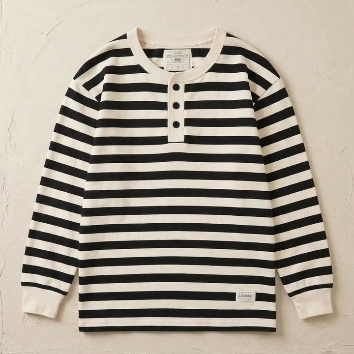 Maritime Cotton Long-Sleeve Shirt