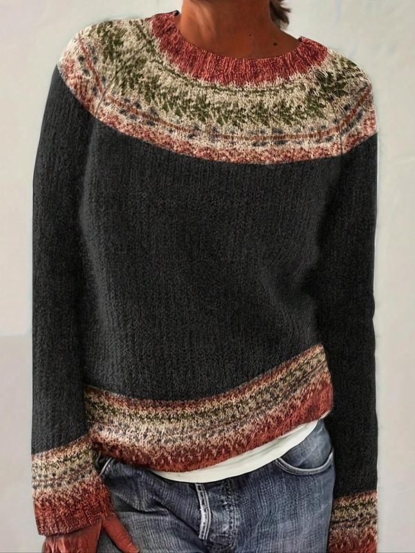Susan - Stylish Ethno Sweater Knitting Mode