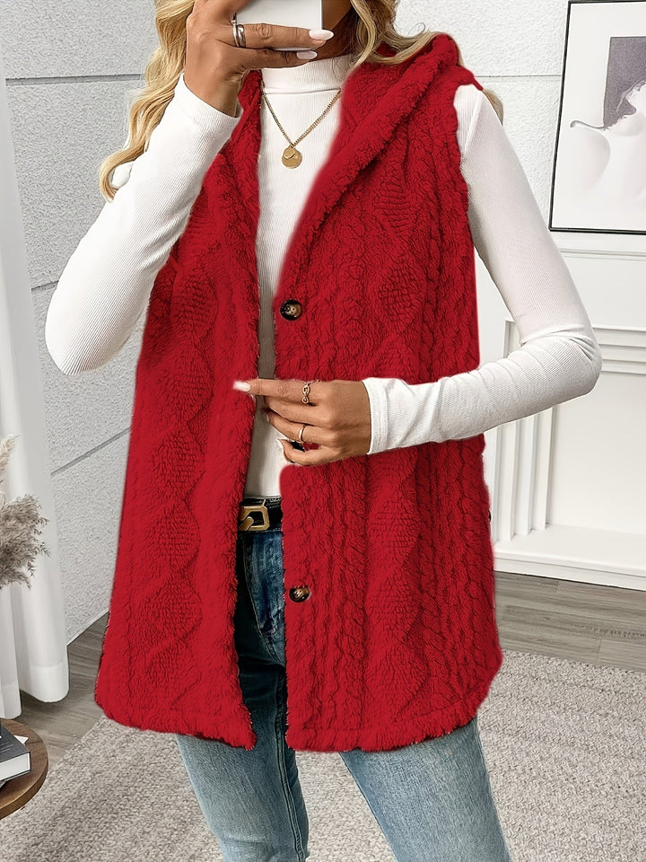 Lorna | Cozy Lined Sleeveless Vest