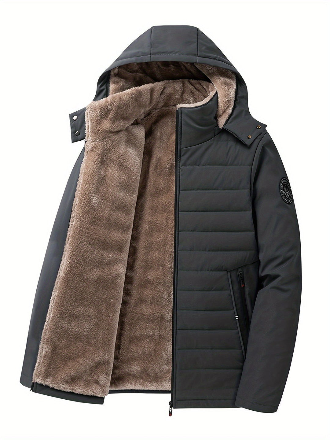Rhys | Padded Hooded Jacket