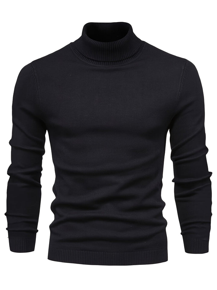 Malcolm | Classic Mock-Neck Sweater