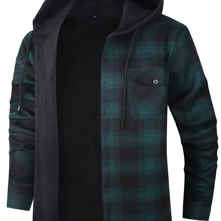 Desmond | Quilted Checkered Shirt Jacket