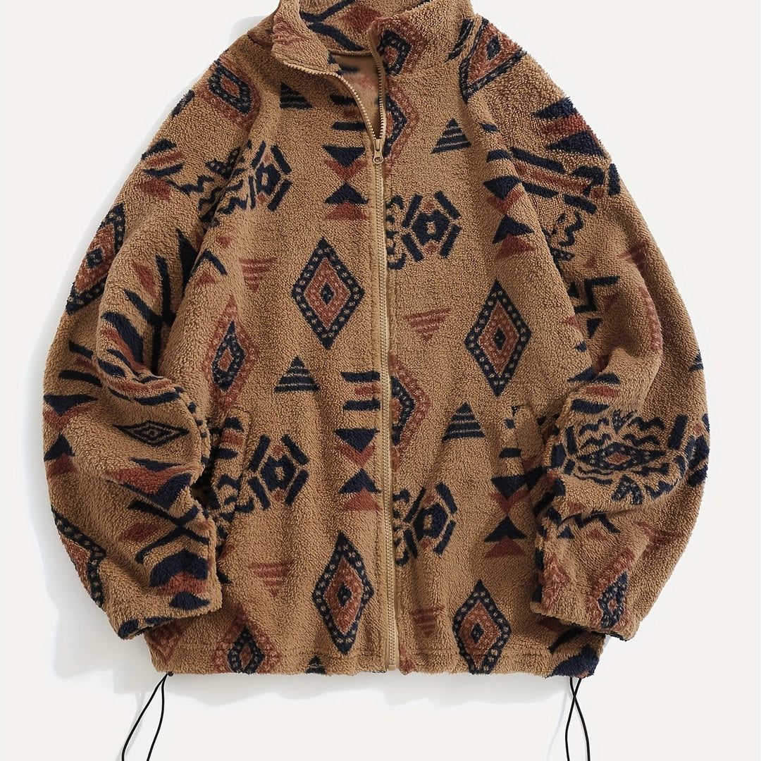 Carmen | Printed Zip-Up Jacket