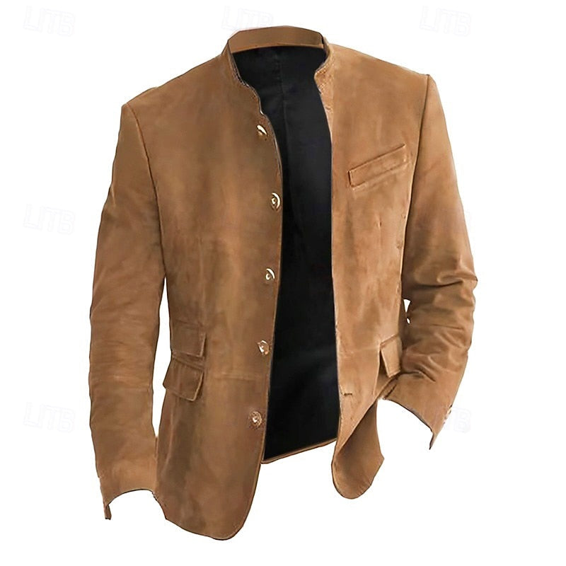 Vincent | Soft Stand-Up Collar Jacket