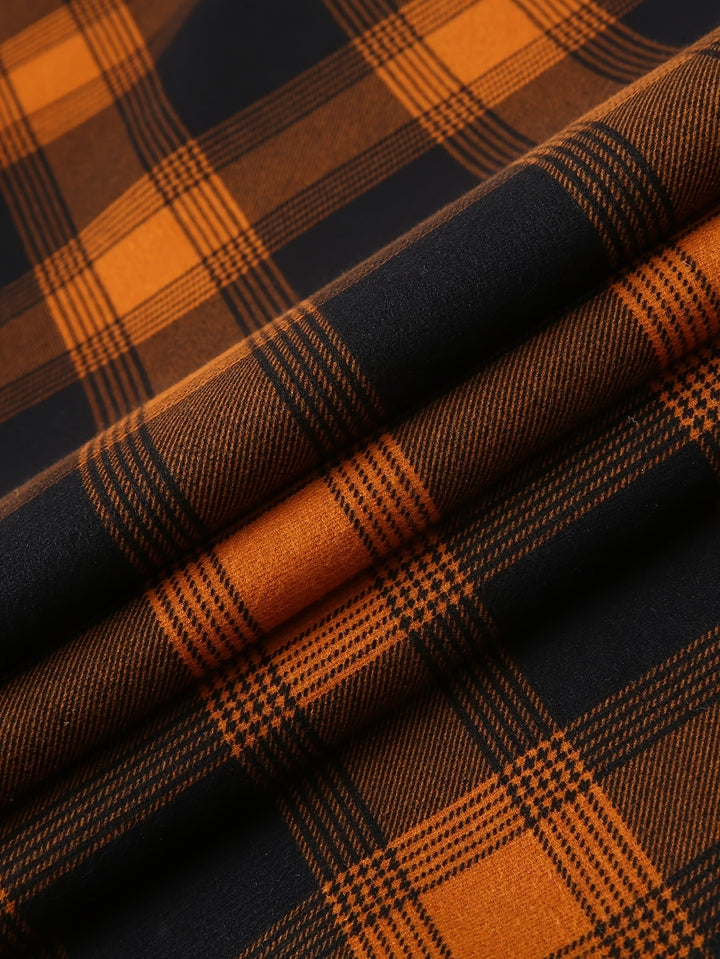 Desmond | Quilted Checkered Shirt Jacket