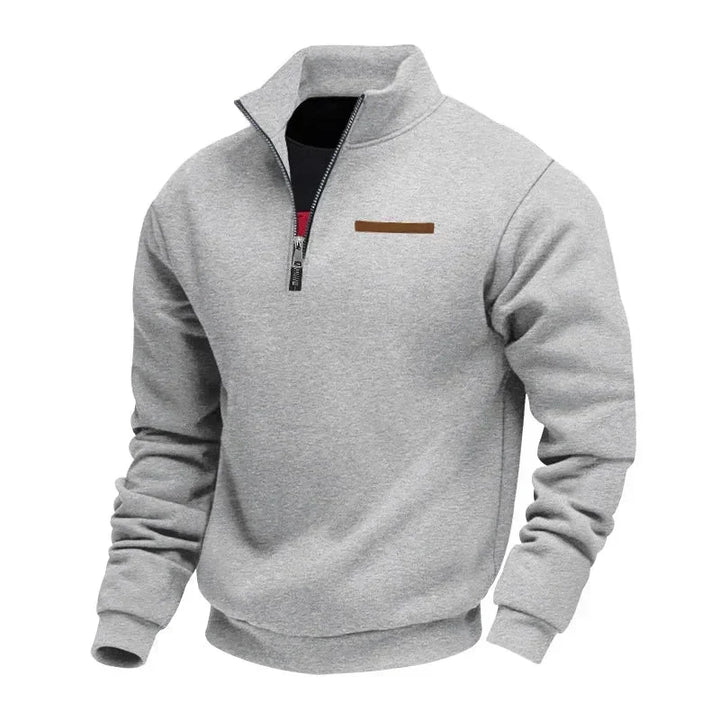 Men's Casual Fleece Pullover Sweatshirt