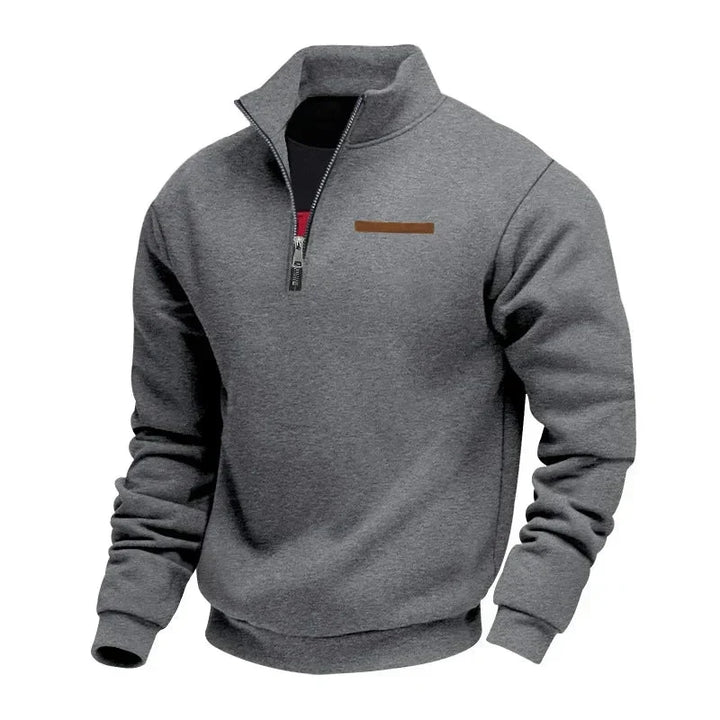 Men's Casual Fleece Pullover Sweatshirt