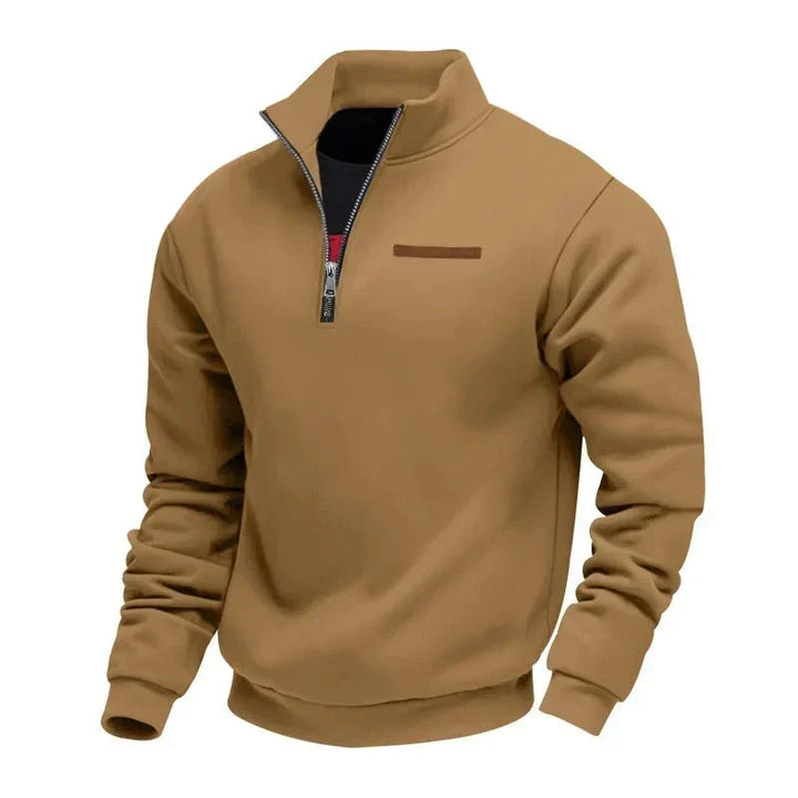 Men's Casual Fleece Pullover Sweatshirt