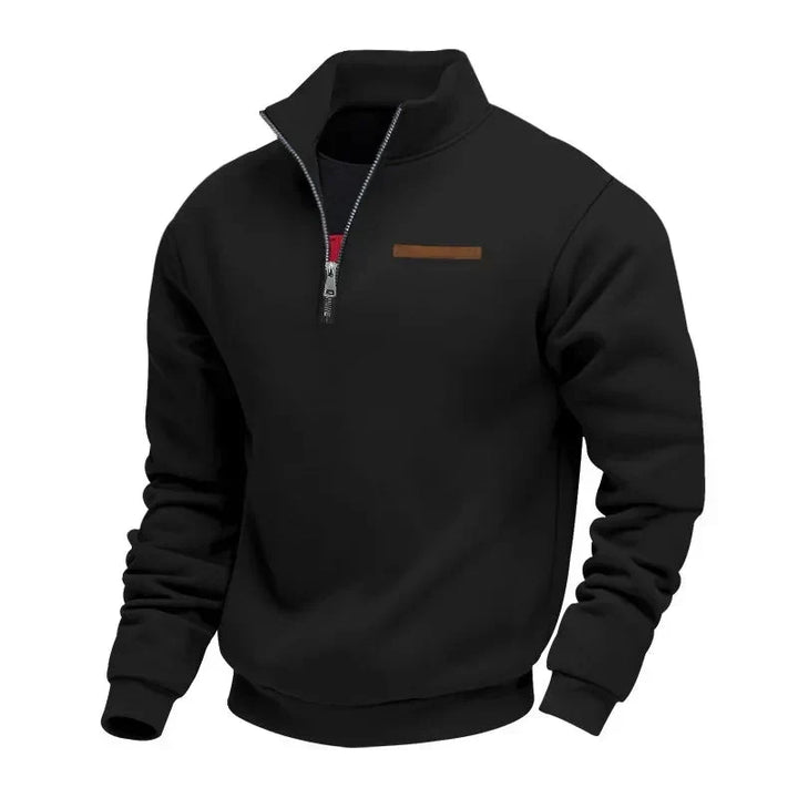 Men's Casual Fleece Pullover Sweatshirt