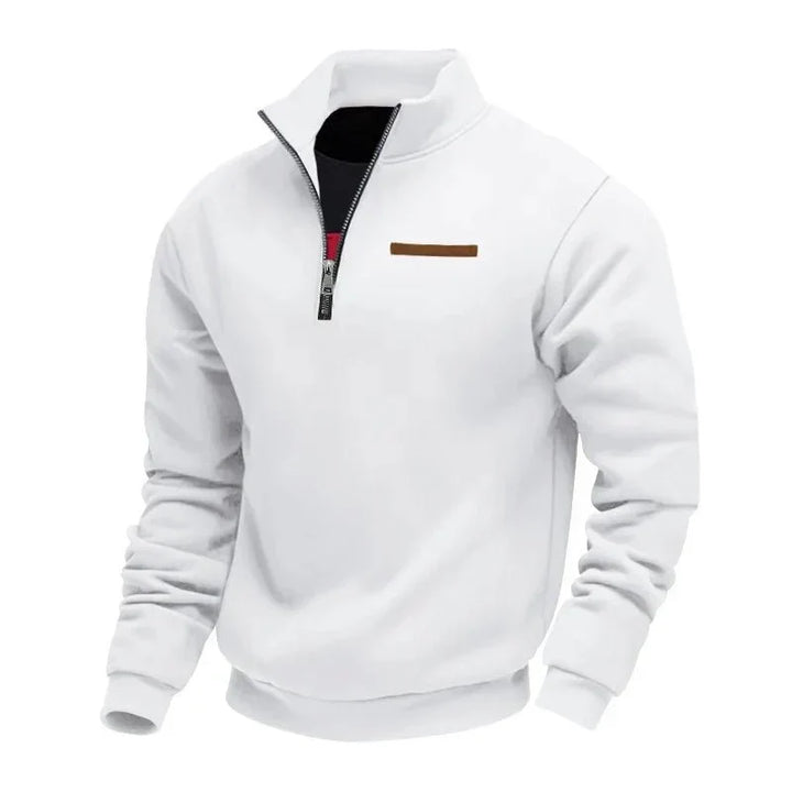 Men's Casual Fleece Pullover Sweatshirt