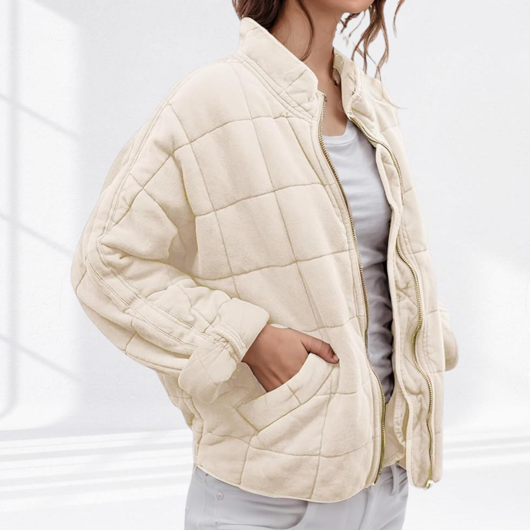Ebru | Padded Tailored Refined Puffer Jacket