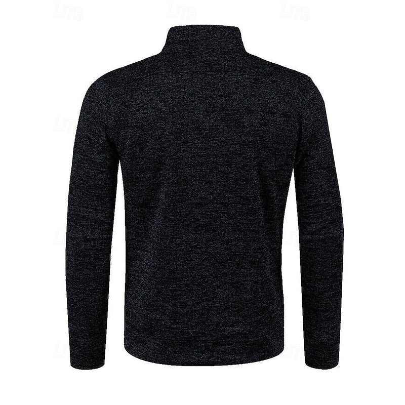 Caleb | Full Zip Standing Collar Jacket