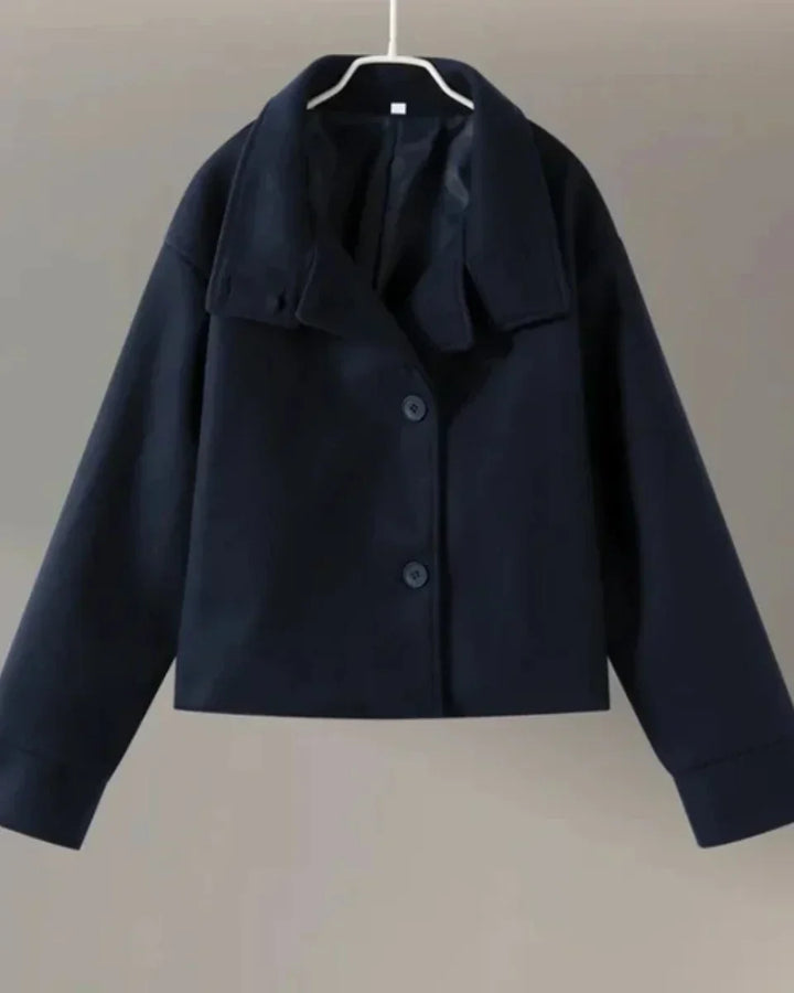 Anwen | High Neck Short Effortless Coat