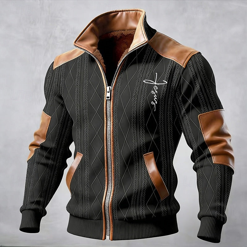 Hayes | Refined Stand-Up Collar Jacket