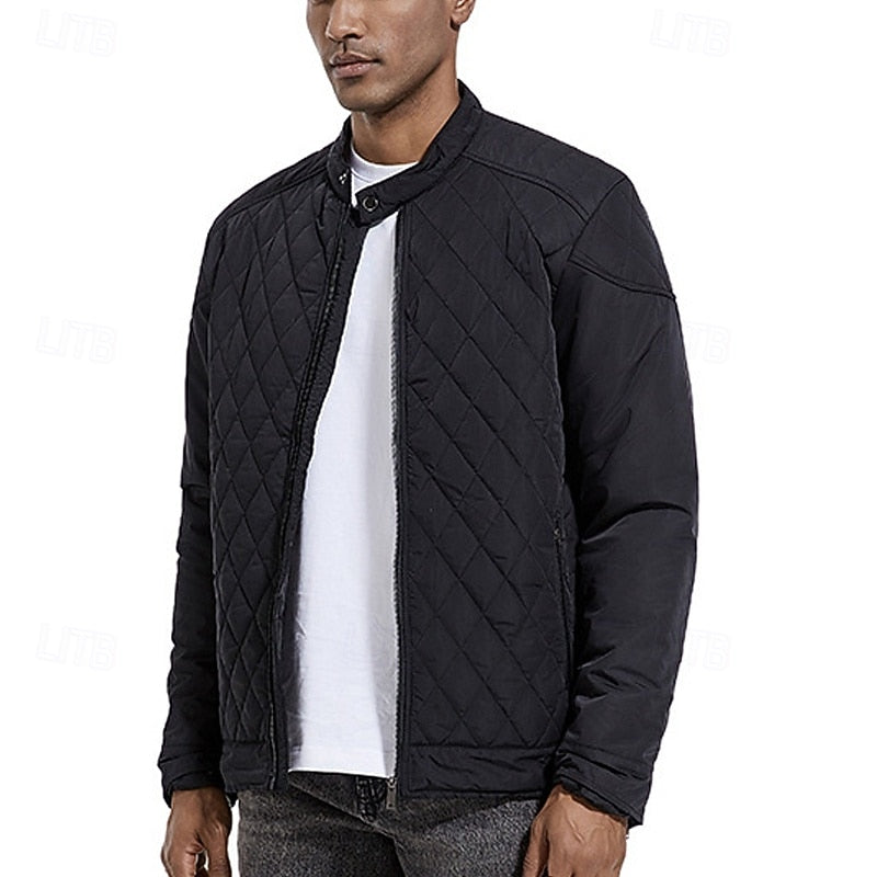 Ashton | Quilted Jacket with Stand-Up Collar