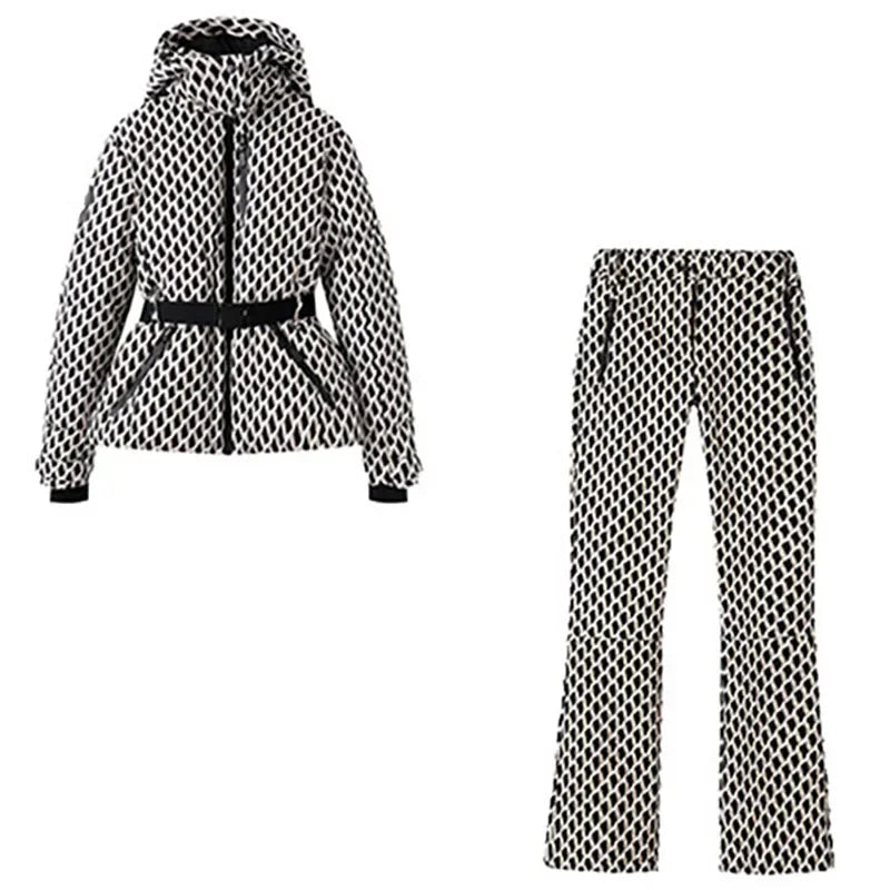 Arktia 2025 Women's Ski Suit Warm Windproof Set