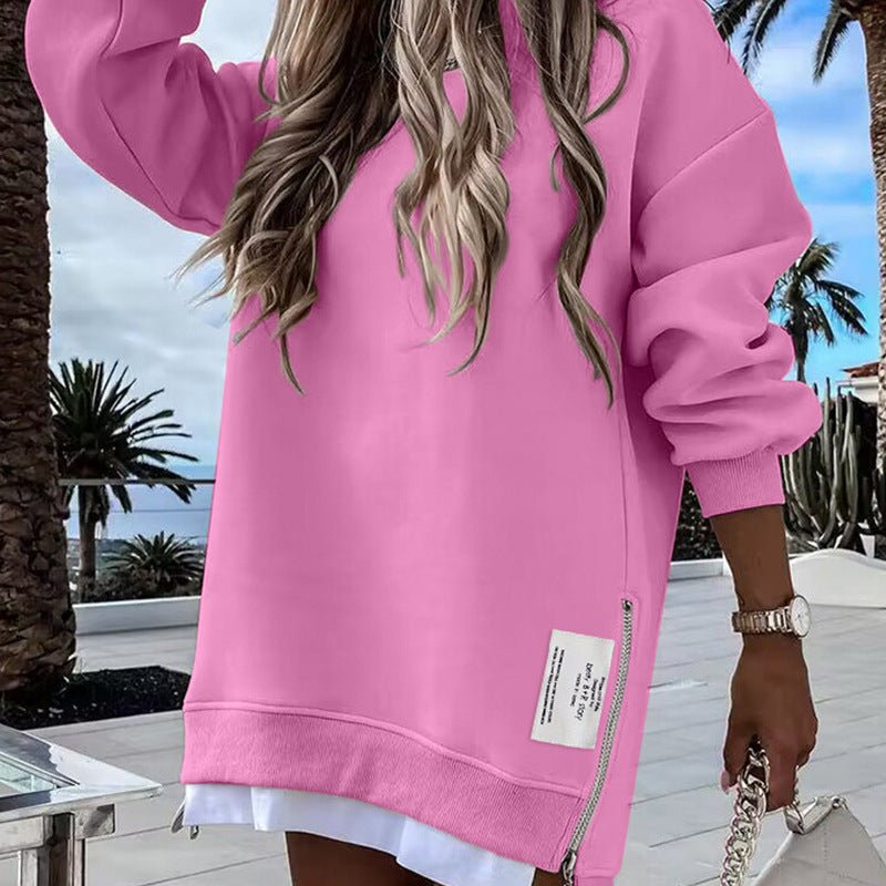 Luna - Short Sweater in Solid Color