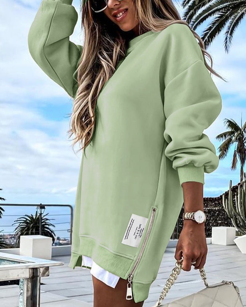 Luna - Short Sweater in Solid Color