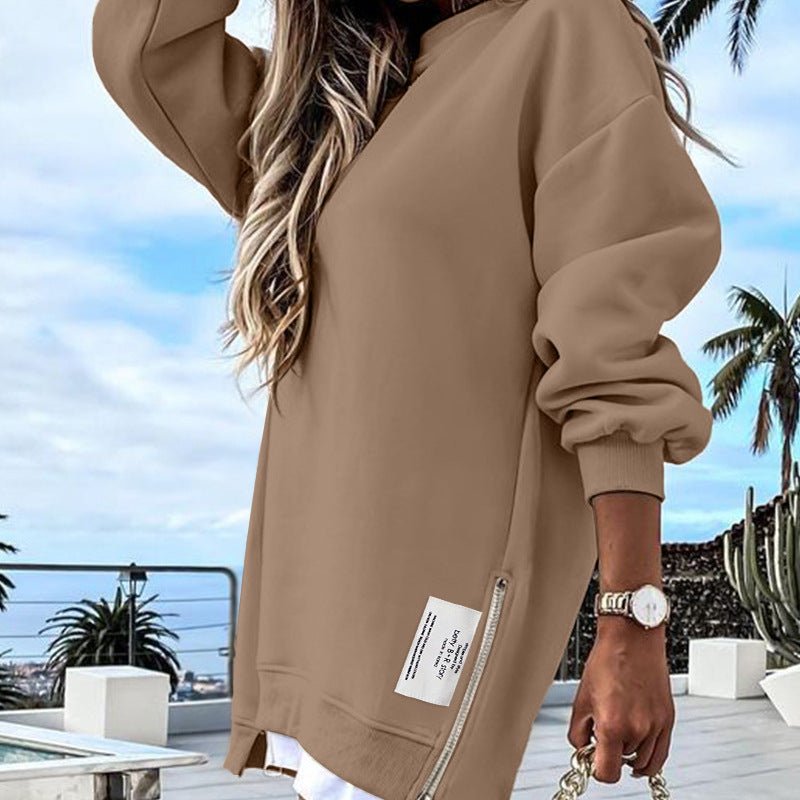 Luna - Short Sweater in Solid Color