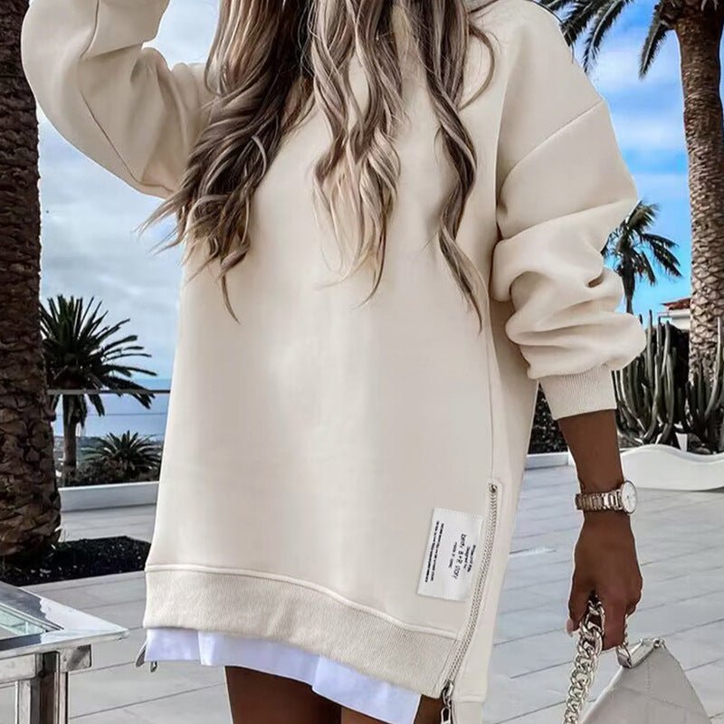 Luna - Short Sweater in Solid Color