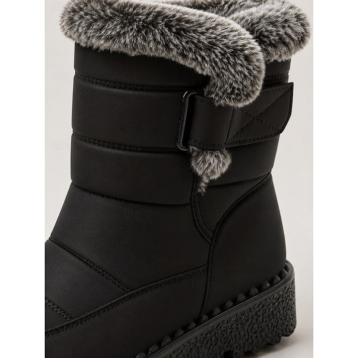 Greta | Cozy Winter Boots with Fur Trim