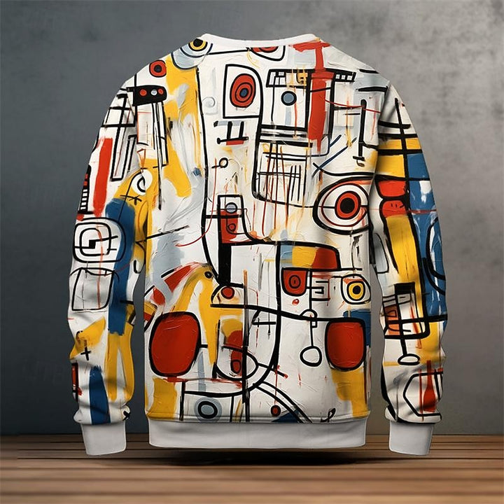 Nash | Artistic Crew Neck Sweatshirt