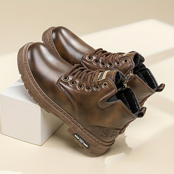 Duncan | Robust High Lace-Up Boots