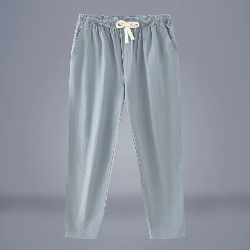 Connor | Men's Pants with Drawstring and Straight Legs