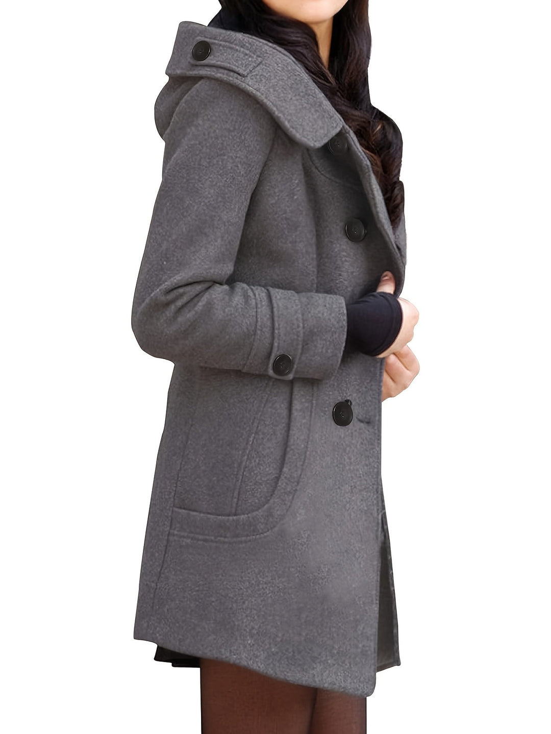 Rosanna | Quilted Reversible Mid-Length Coat