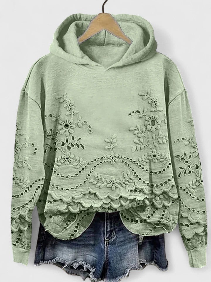 SUZANNE – EMBROIDERED HOODIE