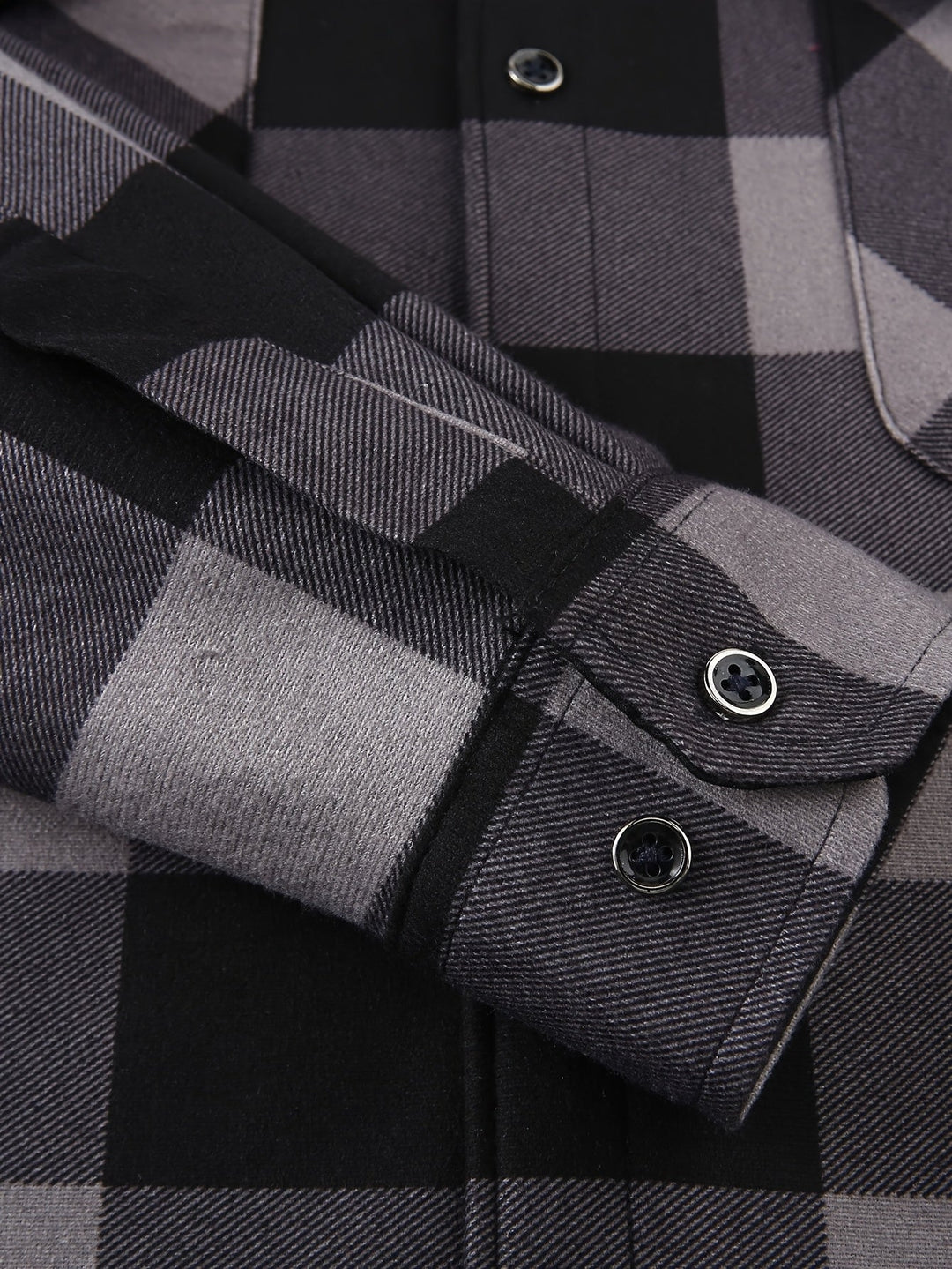 Desmond | Quilted Checkered Shirt Jacket