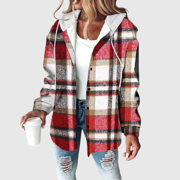 Martina | Women's Mesh Button Closure Jacket