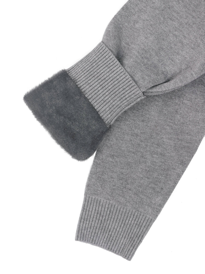 Selena | Cozy Lined High Neck Sweater