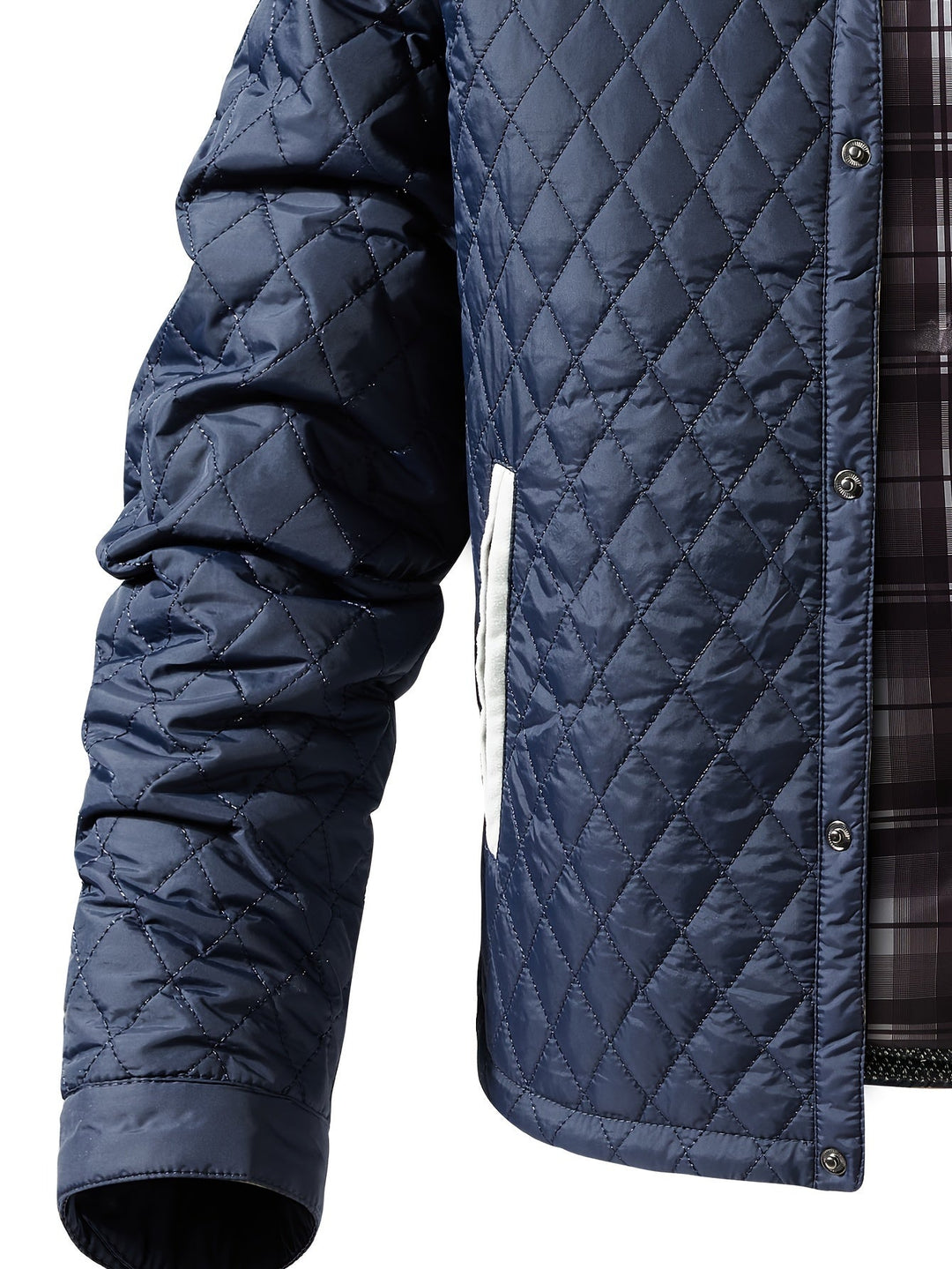 Gideon | Quilted Stand Collar Jacket