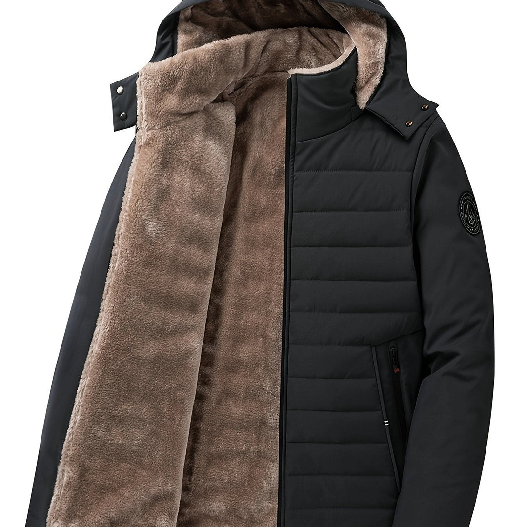 Rhys | Padded Hooded Jacket