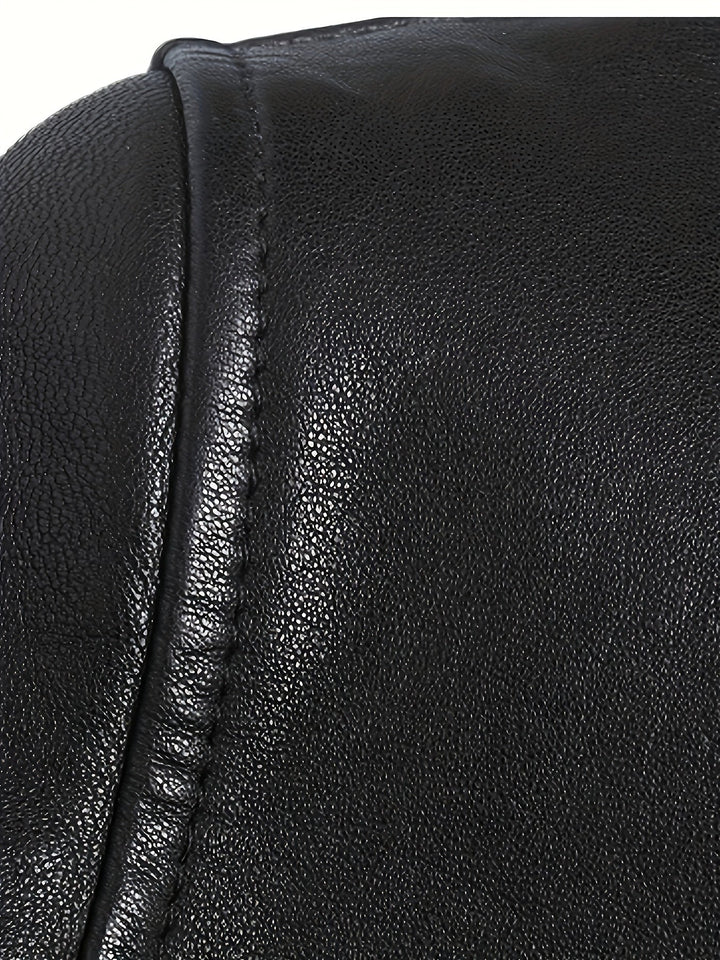 Bryson | Moto Jacket with Stand-Up Collar