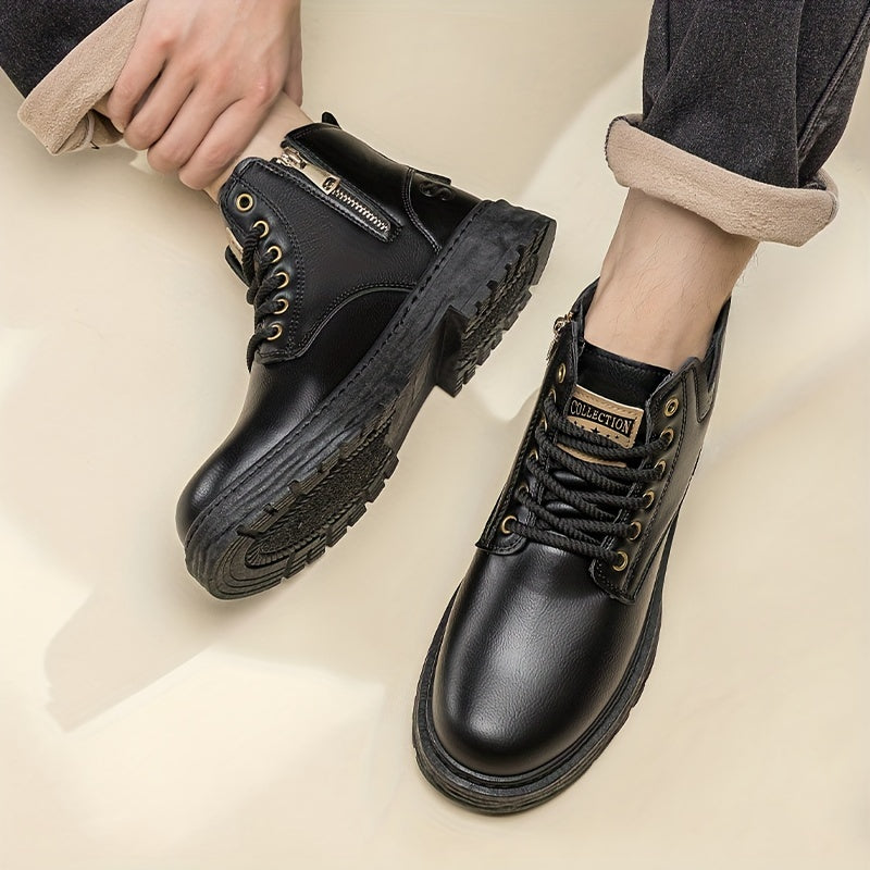 Duncan | Robust High Lace-Up Boots