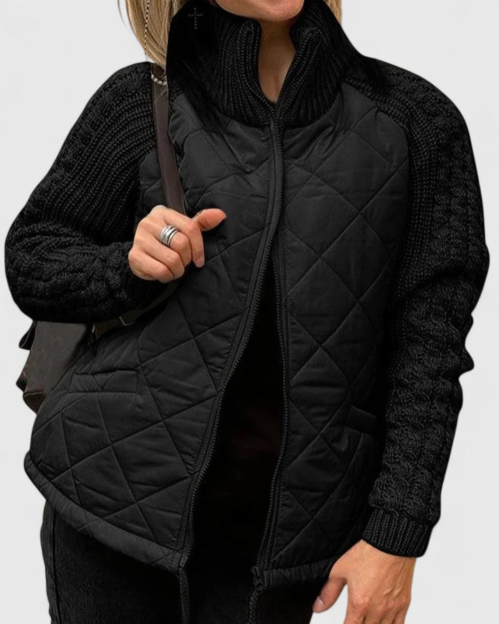 SOPHIA – COZY QUILTED CARDIGAN