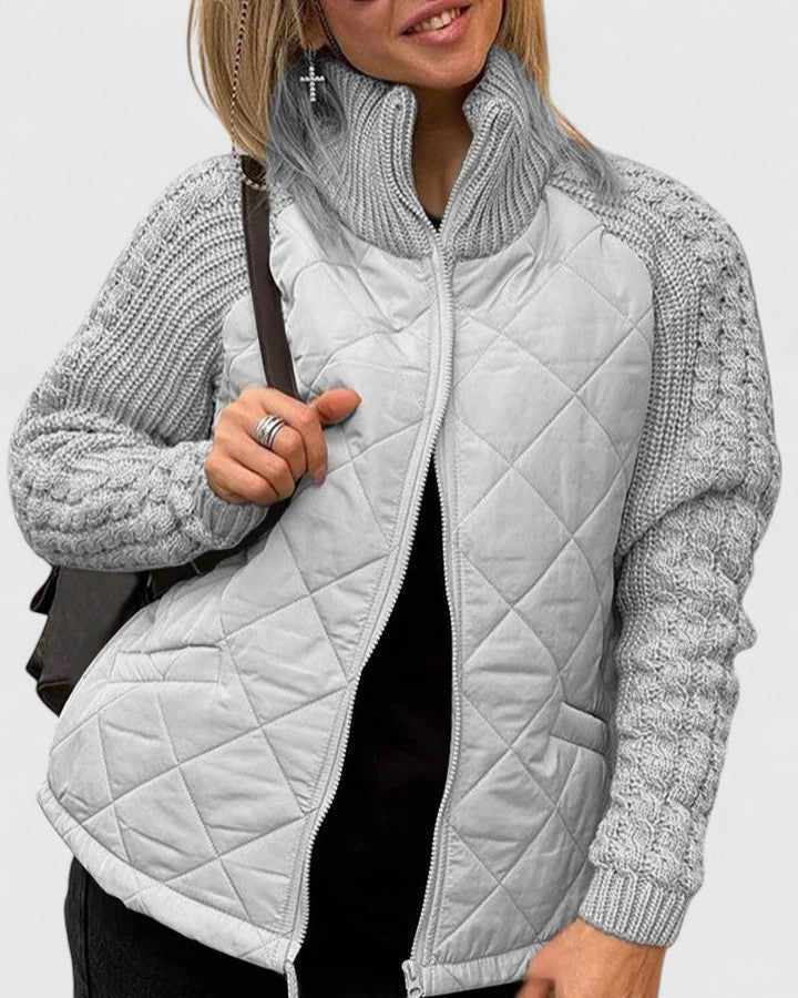 SOPHIA – COZY QUILTED CARDIGAN