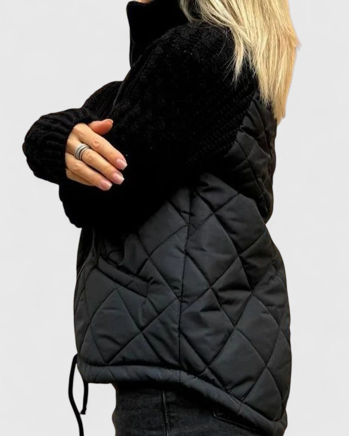 SOPHIA – COZY QUILTED CARDIGAN