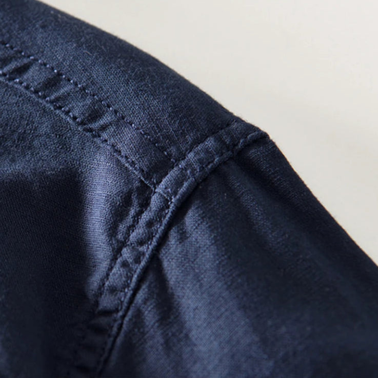 Brad | Men's Long Sleeve Henley Shirt