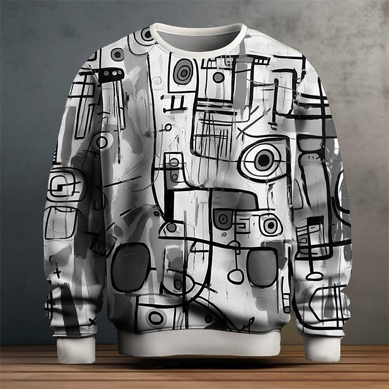 Nash | Artistic Crew Neck Sweatshirt