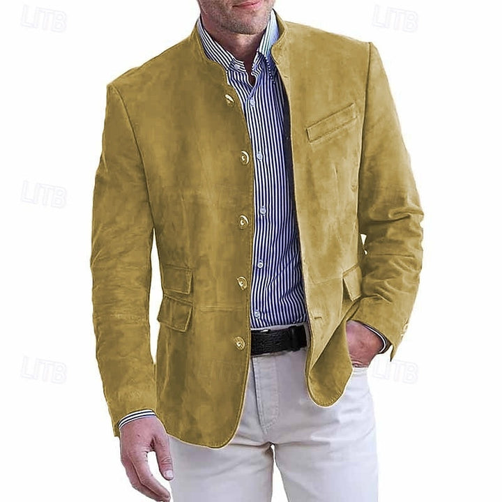 Vincent | Soft Stand-Up Collar Jacket